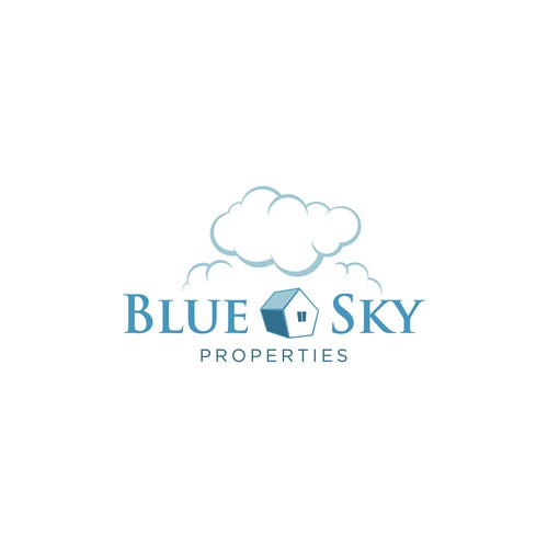 Create a Logo! Blue Sky Properties Design by Mamaana