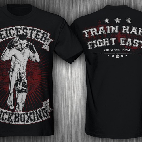 Leicester Kickboxing needs a new t-shirt design Design by jabstraight