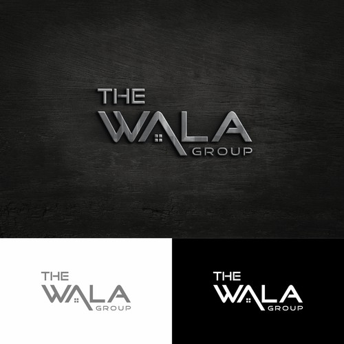 Diseño de "The Wala Group" REAL ESTATE AGENT LOGO!! de Kinantie