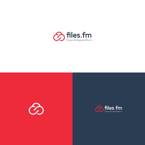 Files.fm logo and brand refresh for cloud storage platform Design by Xandy in Design