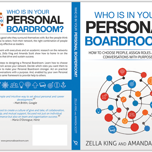 Design a book cover for "Who is in your Personal Boardroom?" Design by Sumit_S