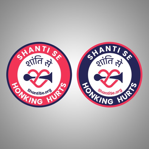 Designs for a no-honking campaign Design by Bittu2015