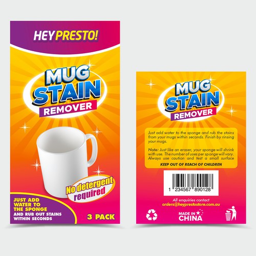 Design a cardboard insert for our retail product packaging Design by Fercho89