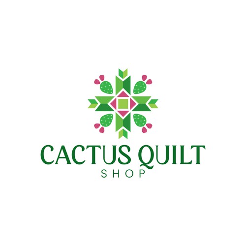 Design a logo for a modern quilt shop! Design by Creative P