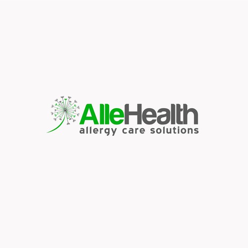 Create a logo for a new allergy company called AlleHealth Design by vandweight