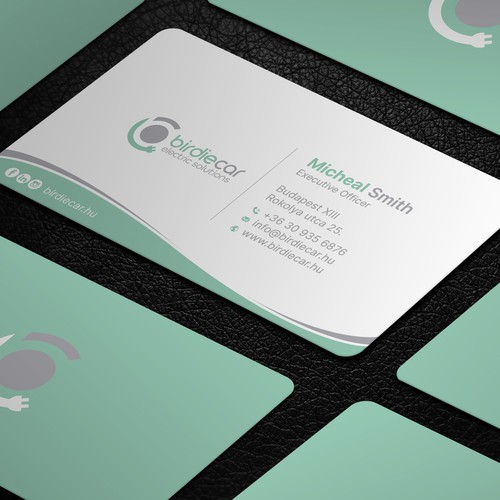 business card for company called birdie Design by ™SF_Design™