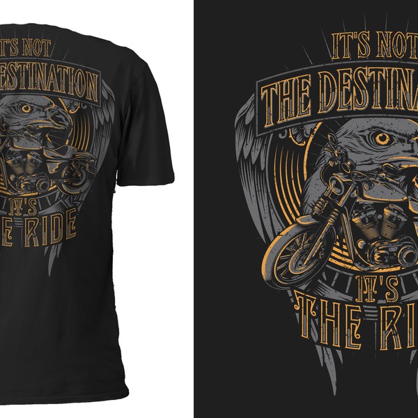Design by SFRC GRPHC titled "american motorcycle tshirt designs"
