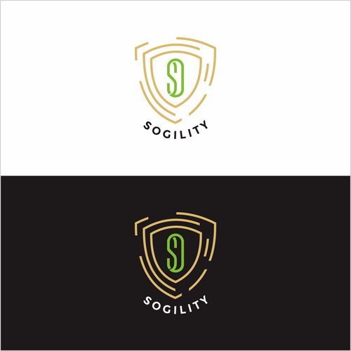 Football Crest Design for Sogility Design by zarzar