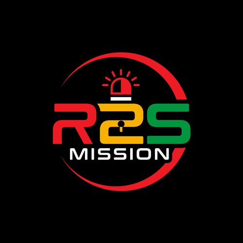 R2S Mission design logo (Rescue to Secure Mission) Design by HOD Experts ™