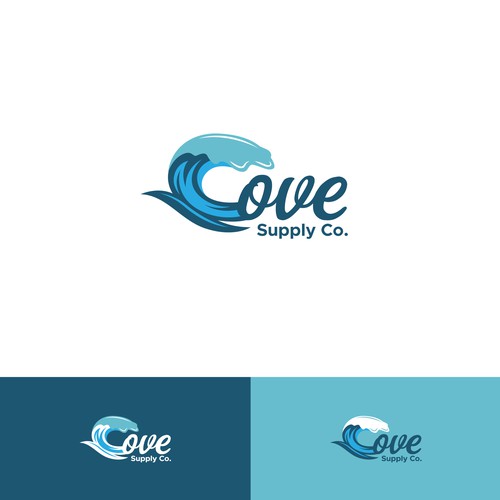 Design a timeless logo for lake life party cove surf style supply store Design by Atank