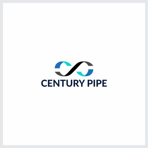 Modern(ish) logo design for an industrial plastic pipe manufacturing company. Design by yoga_baskara