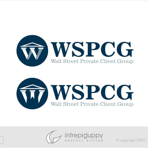 Wall Street Private Client Group LOGO Design by Intrepid Guppy Design