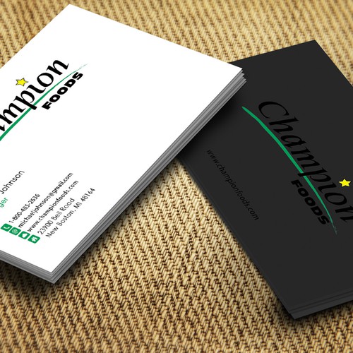 コンペ「Design A New Business Card, Win The Prize!!」のデザイン by milos9399さん 