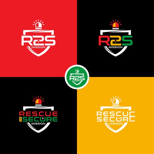 R2S Mission design logo (Rescue to Secure Mission) Design by HOD Experts ™