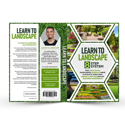 LOOKING FOR A UNIQUE AND BEAUTIFUL BOOK COVER DESIGN FOR A HOME LANDSCAPING BOOK Design by IDEA Logic✅✅✅✅