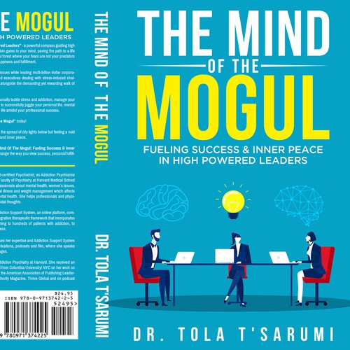 The Mind of the Mogul book cover Design by Bigpoints