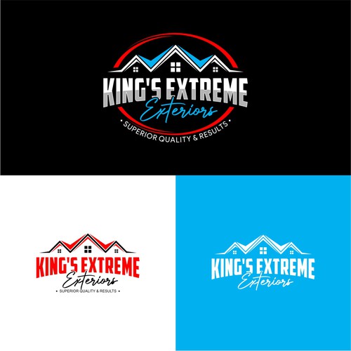 Exterior Construction Company Logo Design by nurmaelani