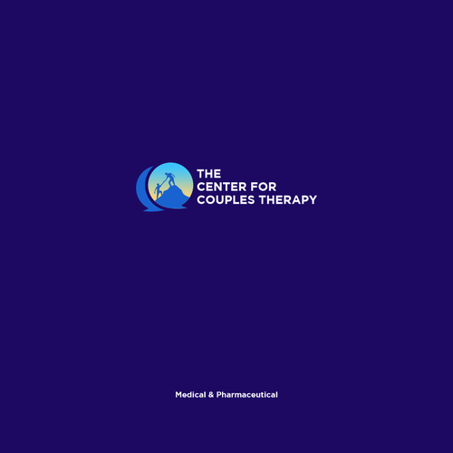 Simple, elegant logo to attract discerning couples therapy clients Design by AwD0