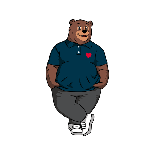 Yeah I know, another Bear design. But Let's make this one is special with Love. Design réalisé par do'ane simbok