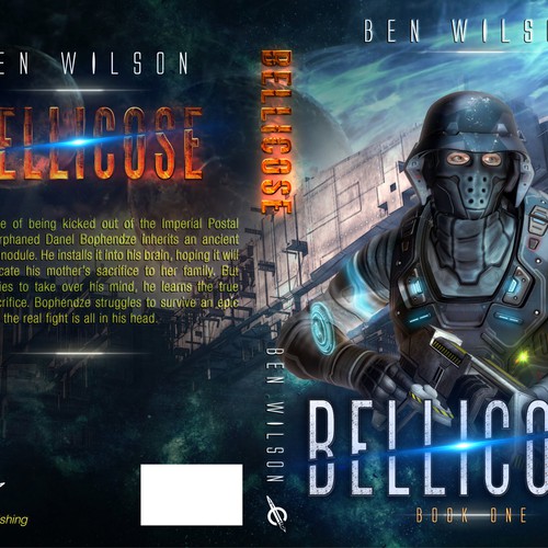 Sci-Fi Novel Cover Design, Start of Series. Design by Max63