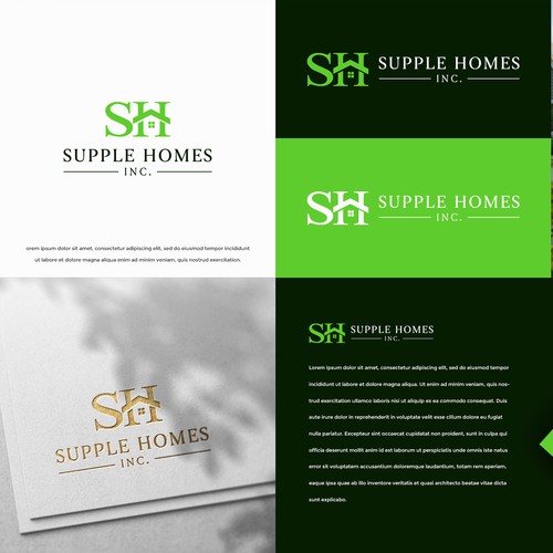 Revamp and refresh a custom home builder's current logo Design by GranzCreative