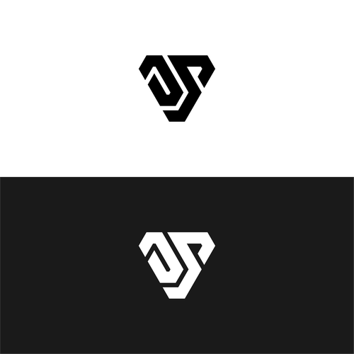 JS Monogram Logo Design by aldams