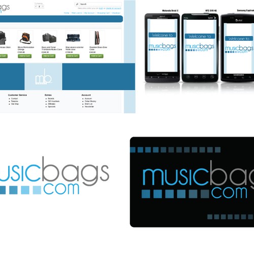 Help musicbags.com with a new logo Design por IB@Syte Design