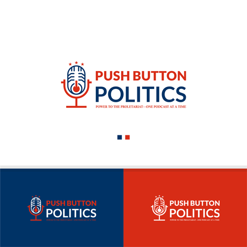 Push Button Politics Logo Design Design by StudioJack