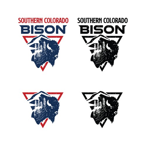 bison logo designs