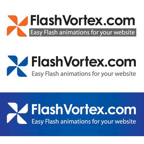 FlashVortex.com logo Ontwerp door rob3rtzheng