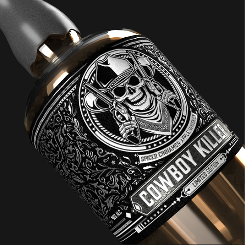 Whiskey Bottle Label Design by TOTTO Design