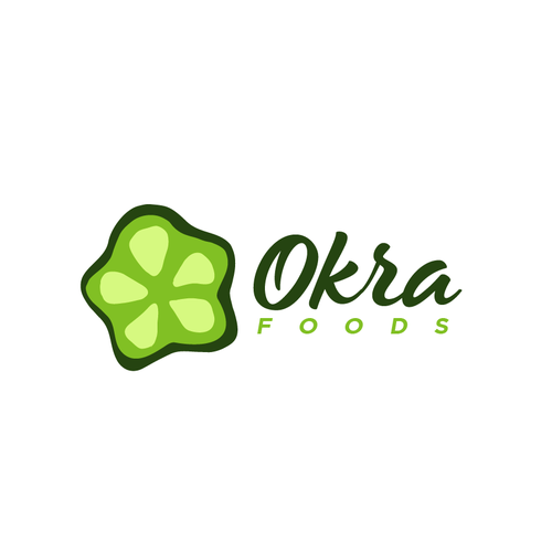 Okra inspired logo design Design by rulasic