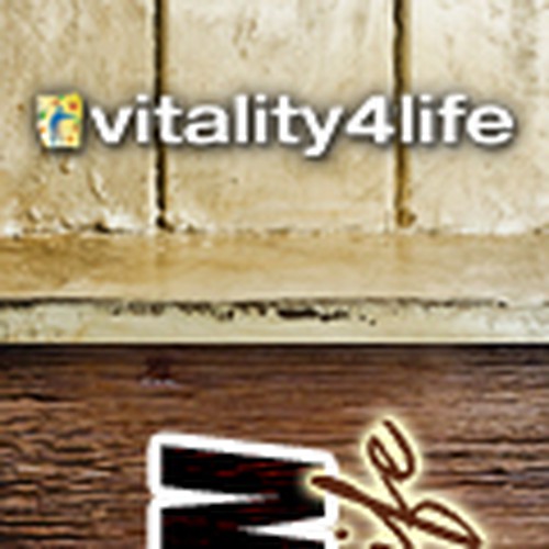 banner ad for Vitality 4 Life Design by adrianz.eu