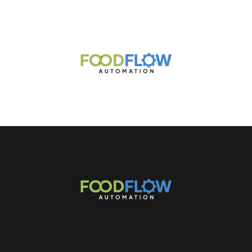 FoodFlow Automation Logo Design by Captainzz
