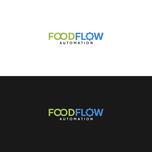 FoodFlow Automation Logo Design by CaptainZZ