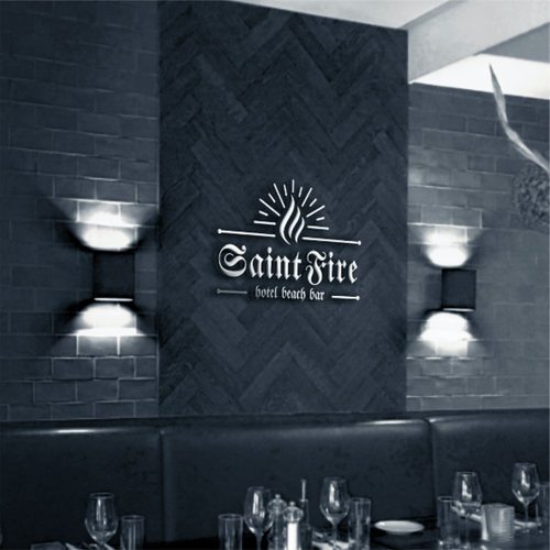 Saint Fire- hotel logo Design by Athar_Z