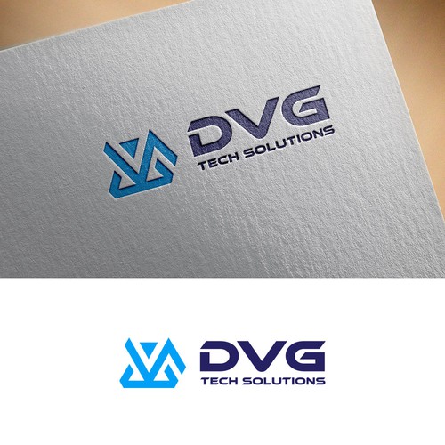 Minimalistic, moderns logo for technology company Design by Kdesain™