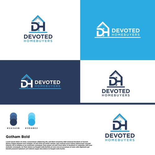 Devoted Homebuyers Logo Design by Spider0421