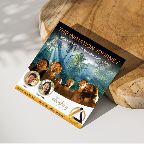 The Initiation Journey Retreat for Men Design by Jordon