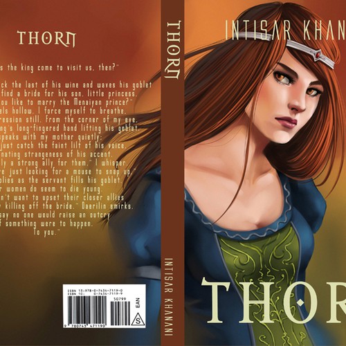 Book Cover for a YA Fantasy Novel / Fairy Tale Retelling Ontwerp door Kinnara
