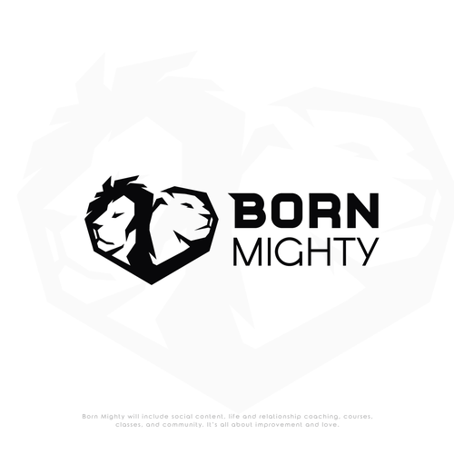 Bring “Born Mighty” Logo and Social To The Masses! Design by >>Jelena<<