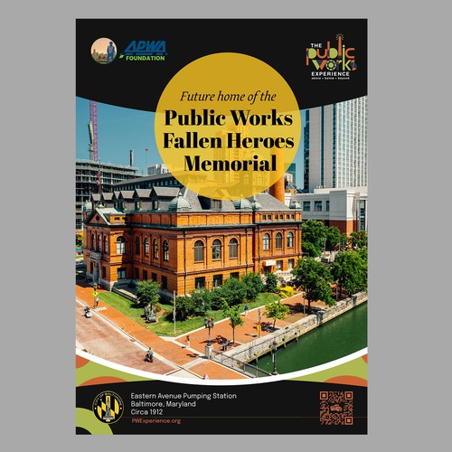 Raise awaress of Public Works and get your designs in the hands of international businesses Design by Creativedzine