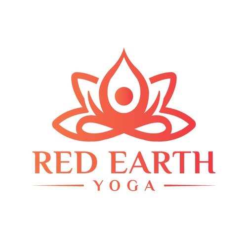 Designs Red Earth Yoga logo Logo & social media pack contest