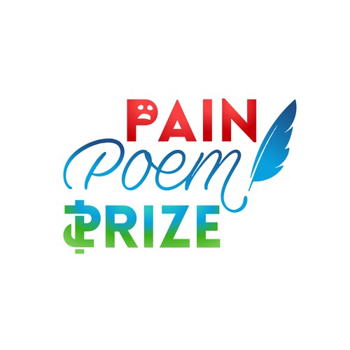 Pain Poem Prize - Playful Logo Design by cvektor™