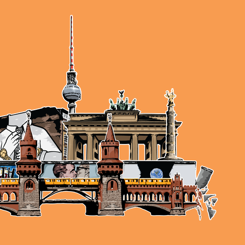 99designs Community Contest: Create a great poster for 99designs' new Berlin office (multiple winners) Diseño de Felix Tho