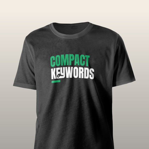 Typography Design for SEO T-Shirt