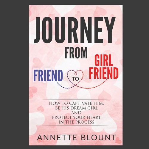 Design a book cover that is fun and playful to help single women experience love beyond friendship Design by Retina99