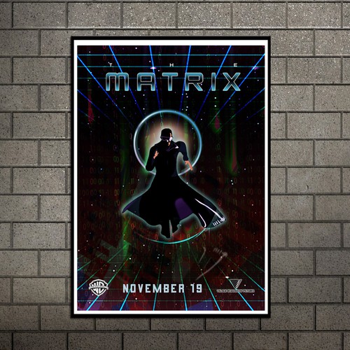 Create your own ‘80s-inspired movie poster! Diseño de Titah