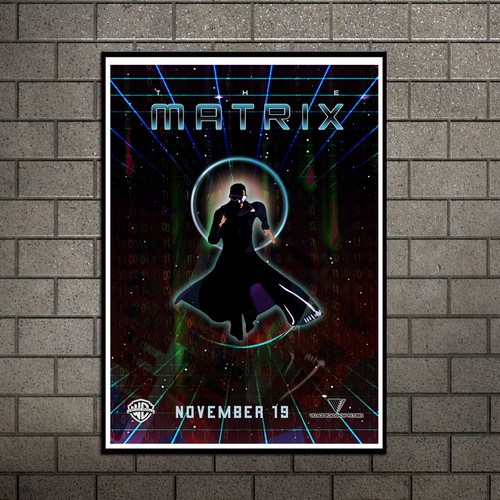 Create your own ‘80s-inspired movie poster! Design von Titah