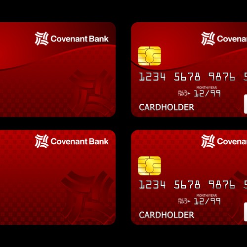 Create Bank Debit Card Background Design by independent design*